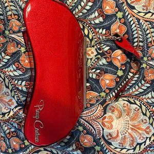 Pinup Couture Red Glitter Purse